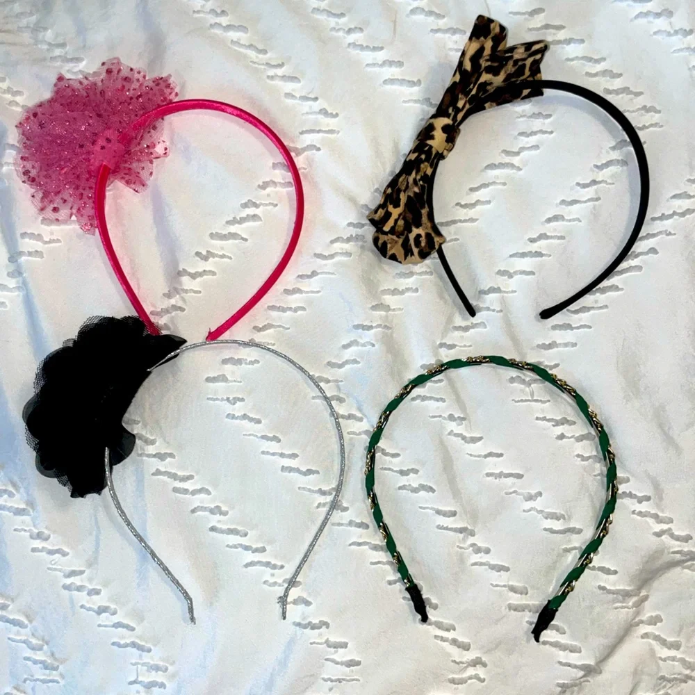EUC Girls/Kids Headband Bundle (4 headbands)